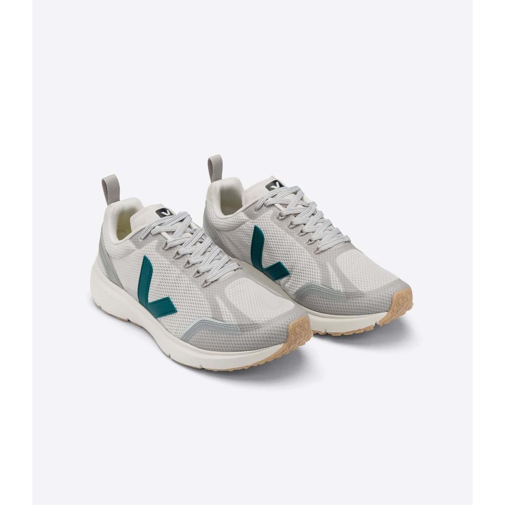 Women's Veja CONDOR 2 ALVEOMESH Shoes Grey/Green | ZA 494DFM